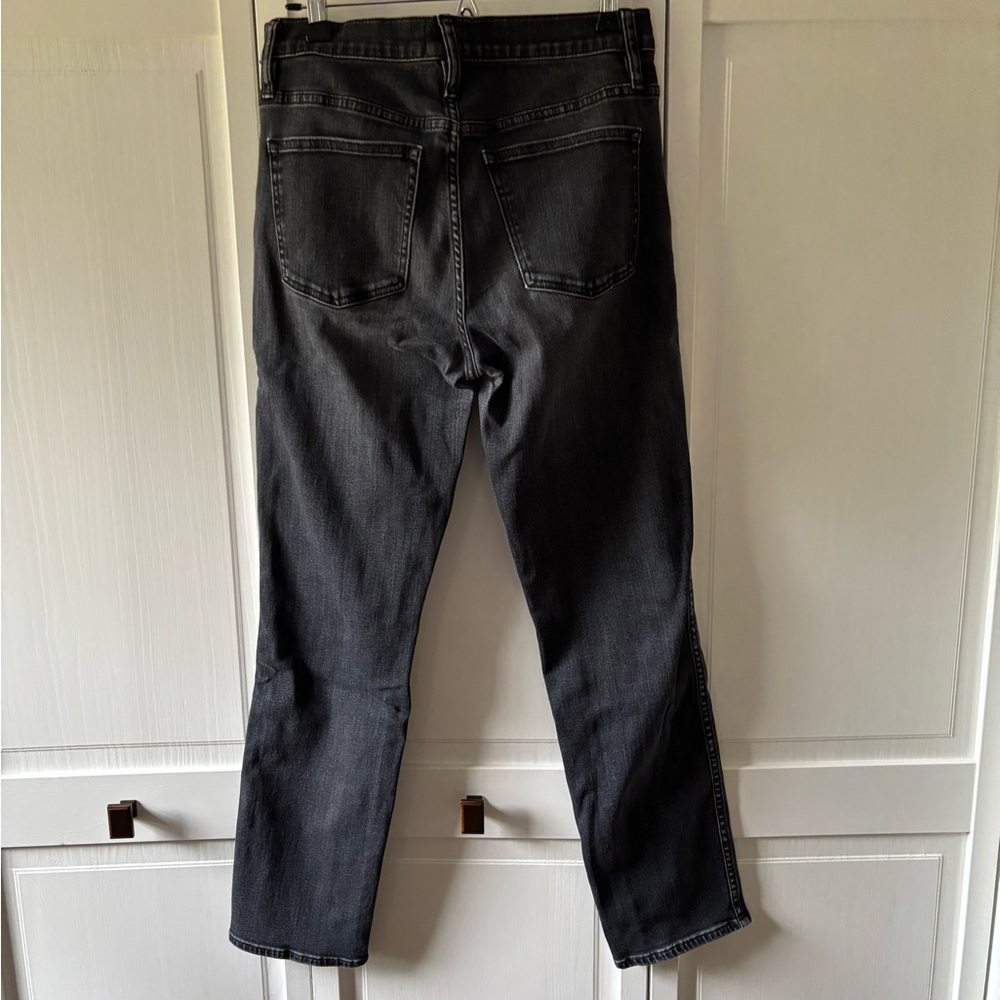 J.Crew Vintage Straight Jeans, washed black, size 28 - Picture 5 of 11